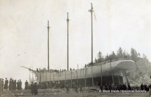 Ship at Cheverie, NS